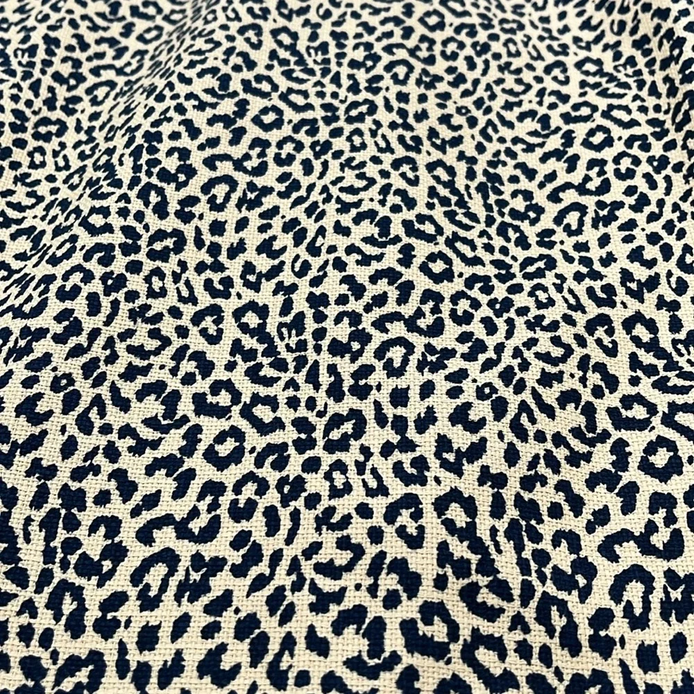 J Crew factory dress‎ sz 4sheath cheetah animal print casual office cocktail